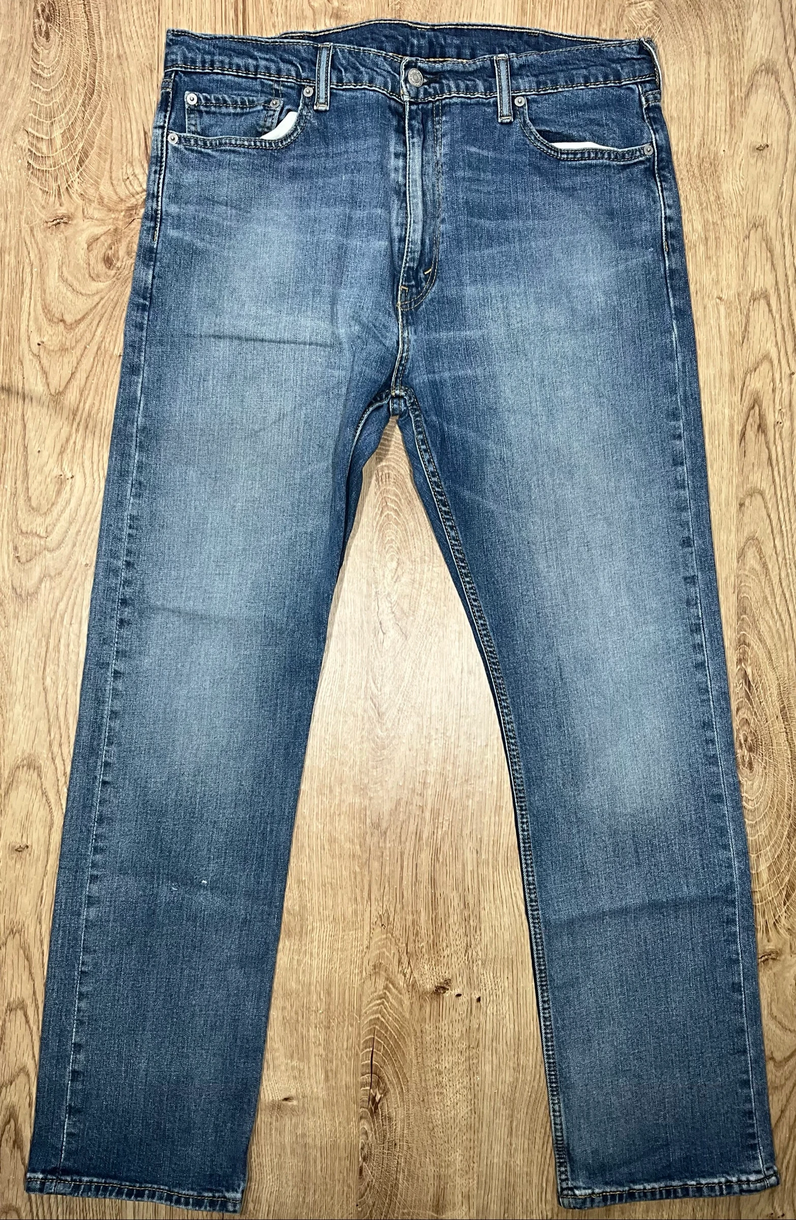 Jean Levi's Corte Recto W38 L32 Vintage 99% Algodón Azul lvh 256 – photo 2